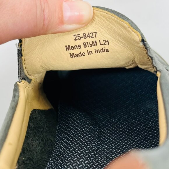 Johnston & Murphy Sheepskin Navy Skull Embossed McGuffey Slip-on Shoe main image 7
